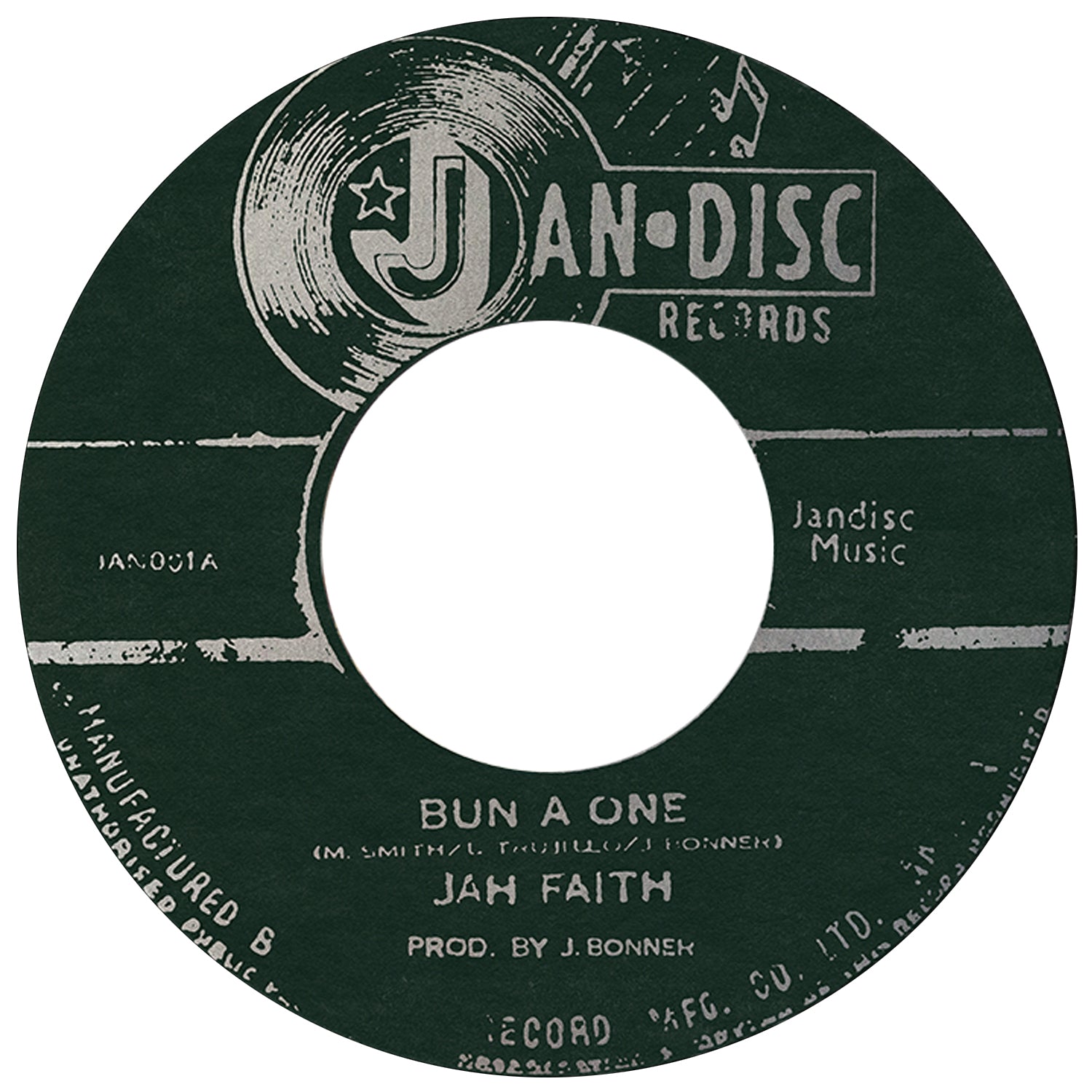JAH FAITH "Bun A One / Bun A One Pt. 2"