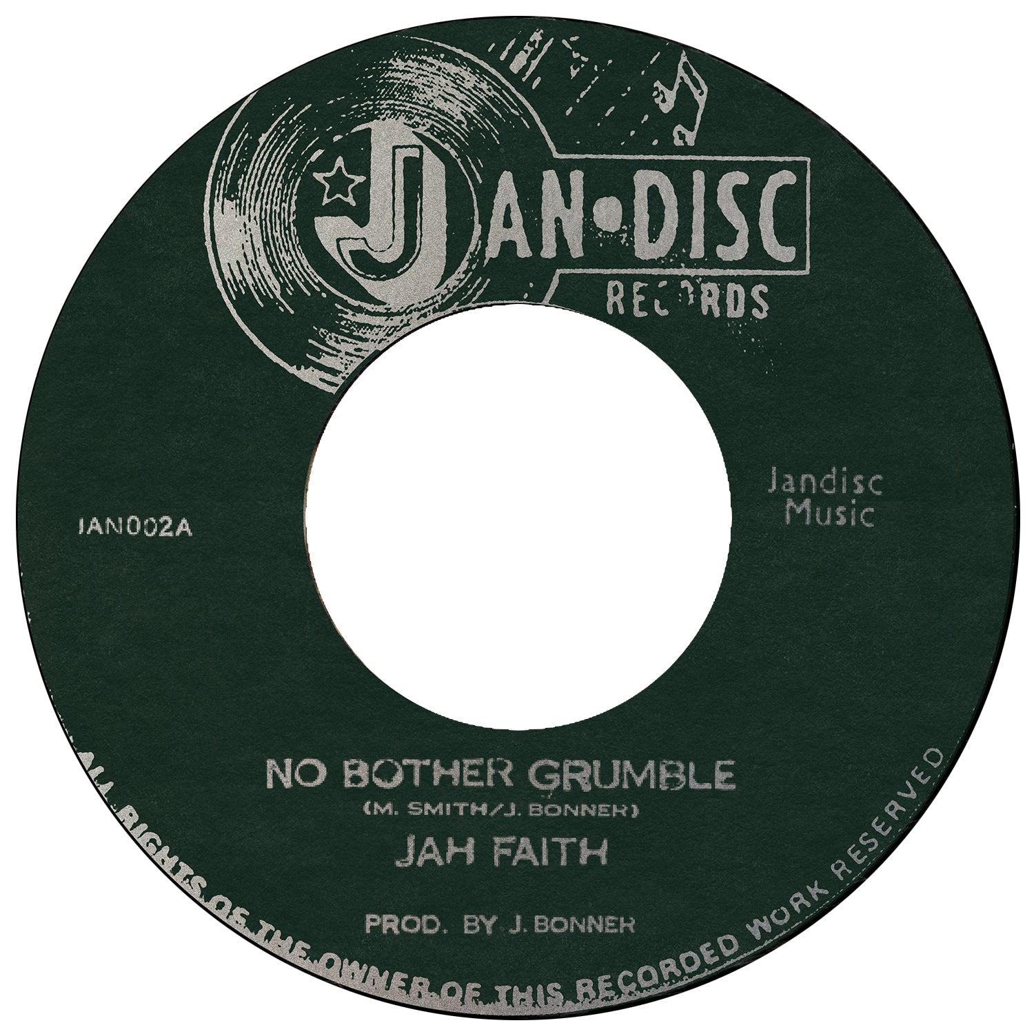 JAH FAITH "No Bother Grumble / Humble Dub"