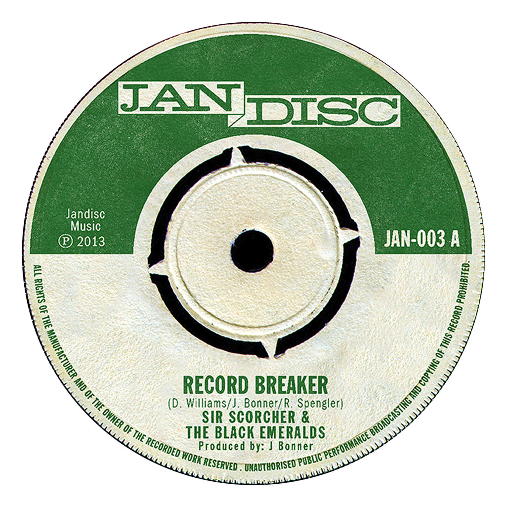 SIR SCORCHER "Record Breaker" /  Robby Spengler & The Black Emeralds "Hell To Pay"