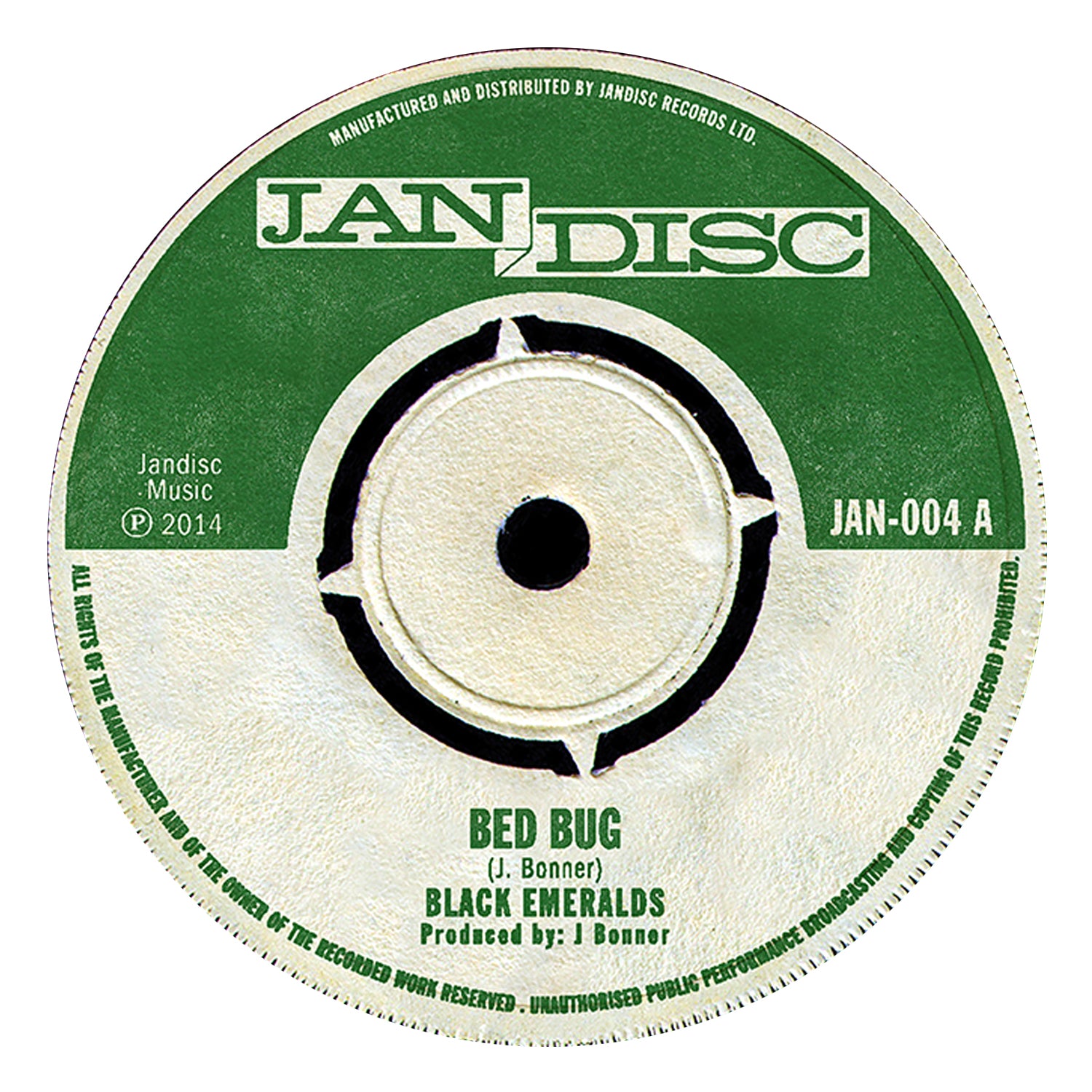 THE BLACK EMERALDS "Bed Bug" / "The Keeper"